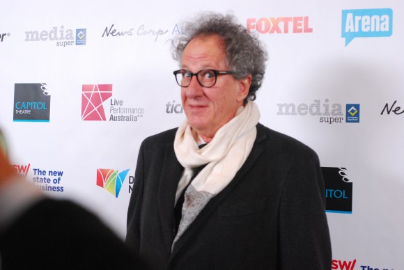 Australian actor Geoffrey Rush at the 2014 Helpmann Awards, Capitol Theatre, Sydney - Photographed by Whitney Duan