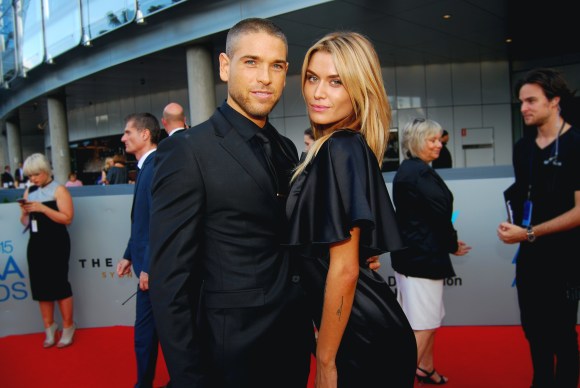 Models Cheyenne Tozzi and Didier Cohen at the 2015 ASTRA Awards, The Star, Sydney - Photographed by Whitney Duan