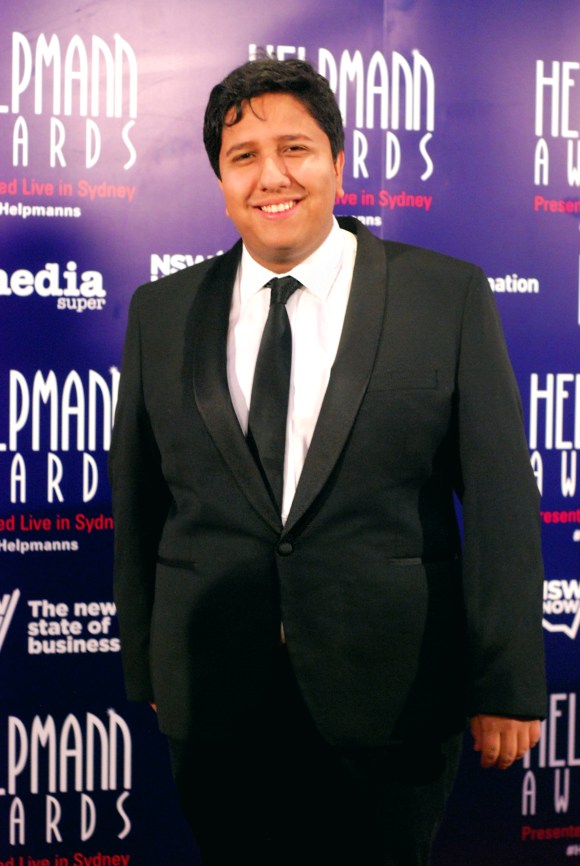 Eden Caceda at the 2015 Helpmann Awards, Capitol Theatre, Sydney - Photographed by Whitney Duan