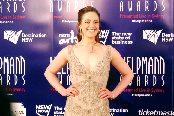 Kerrie Anne Greenland at the 2015 Helpmann Awards, Capitol Theatre, Sydney - Photographed by Whitney Duan